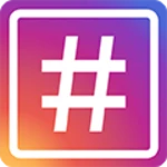 arabic instagram hashtags android application logo